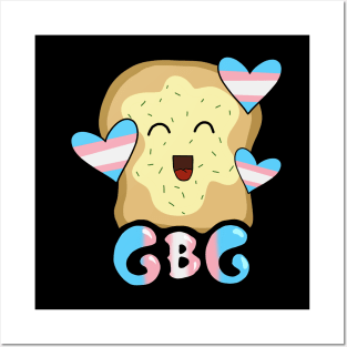 Garlic Bread Gang Transgender Pride Posters and Art